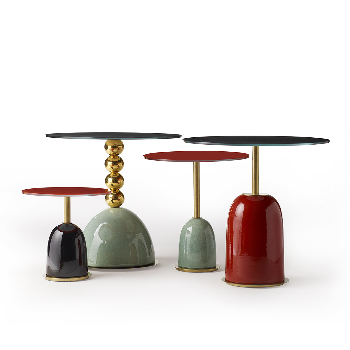 Pins - Tavolino rotondo